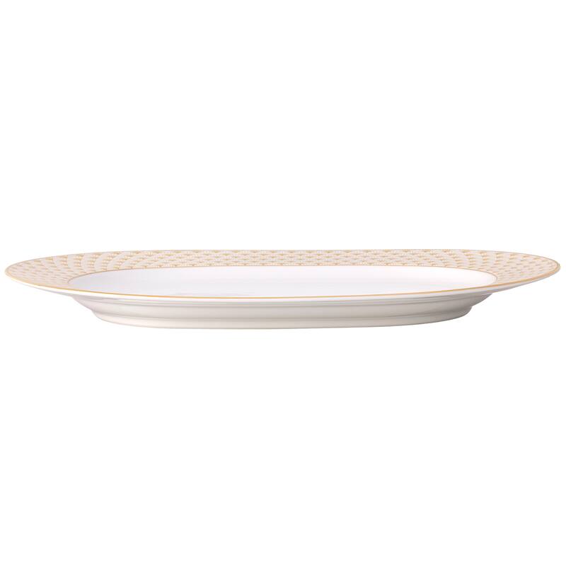 Trocadero Gold Oval Platter, 16"
