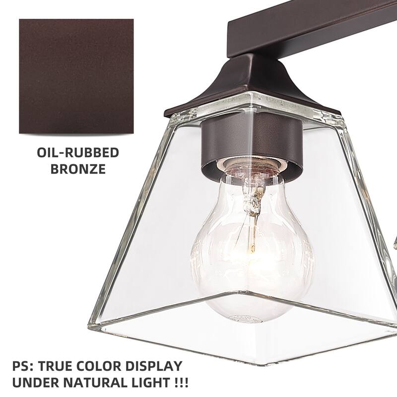 3/4/5-Light Farmhouse Bathroom Vanity Lights, Mirror Lights