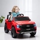 preview thumbnail 11 of 15, 12V Kids Ride-On Truck Licensed Ford Ranger with Remote Control, Music, Lights & Storage - Electric Car