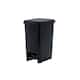 26 qt Slim Step Trash Can - Black
