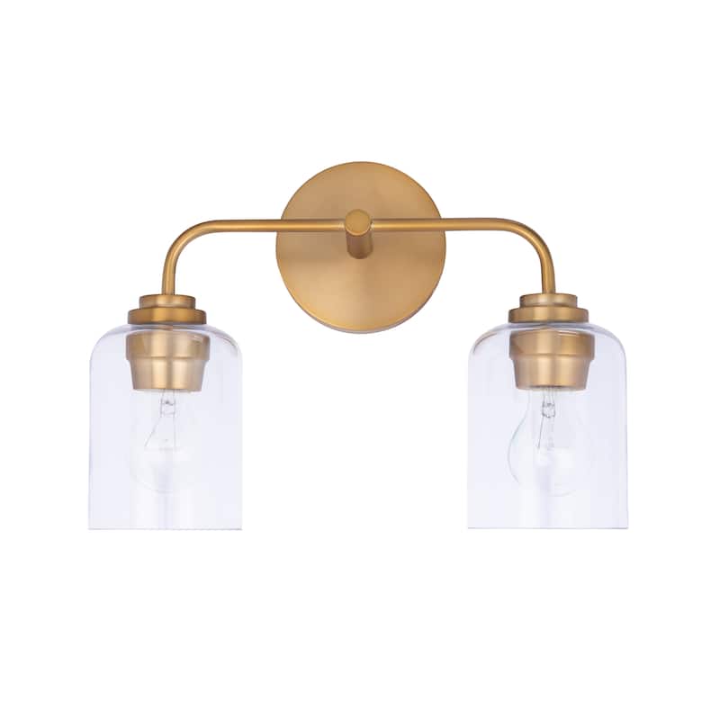 Brio Lighting Kiara 2-Light Dimmable Bathroom Vanity Light