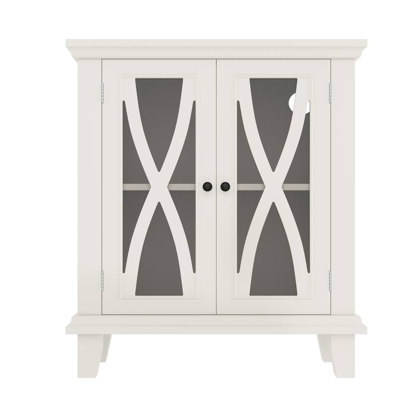 Anmytek Farmhouse 10-20 Gallon Aquarium Tank Stand with Power Outlets, Adjustable Shelves and Storage Cabinet