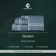 preview thumbnail 22 of 52, CHUN YI Cotton Tencel Bedding Set Fitted Sheet Flat Sheet Pillowcases
