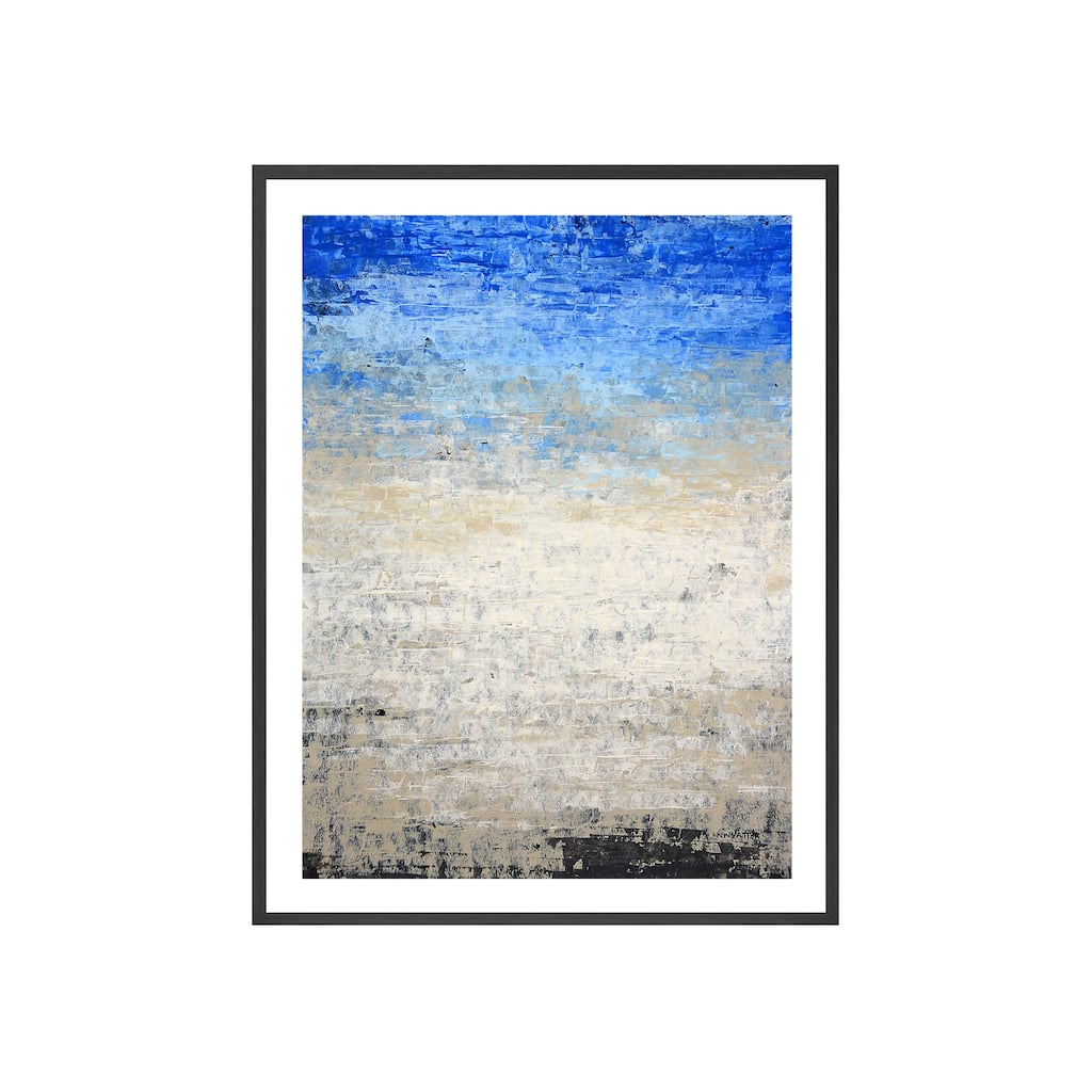 Footprints II Framed Print Wall Art by Norman Wyatt Jr.