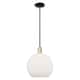 Option Matte White / Black Antique Brass