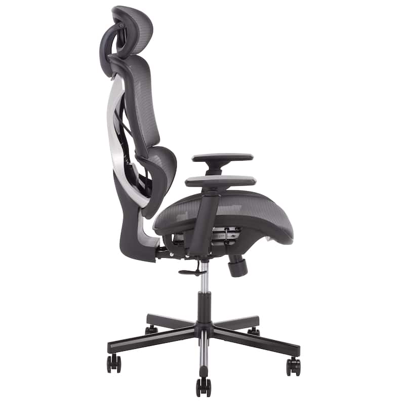 SEI Furniture Joanna Adjustable Desk Chair - 27"W x 28"D x 47"H