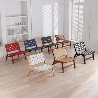 Modern Solid Wood Frame Accent Chair for Living Room - Bed Bath ...