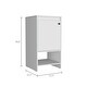 preview thumbnail 9 of 7, Chariot Free Standing Vanity Cabinet with Open shelf