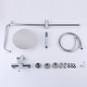 preview thumbnail 48 of 58, Outdoor 10 Inch Round Rain Shower Set with Handheld Shower (Adjustable Slider)