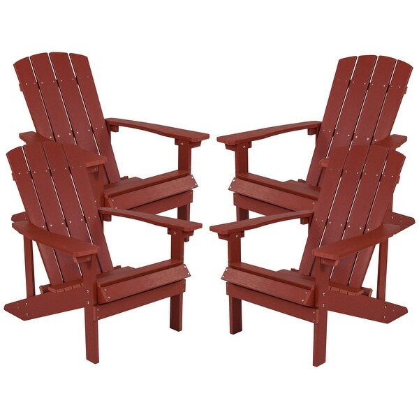 resin adirondack chairs set of 4