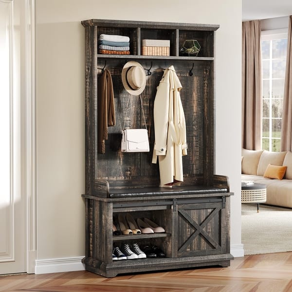 Hallway Furniture Hallway Rack Entryway Furniture Farmhouse Hall - Main Image