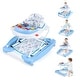 preview thumbnail 1 of 38, Honeyjoy 6 in 1 Baby Walker Adjustable Toddler Walker & Activity - See Details Blue