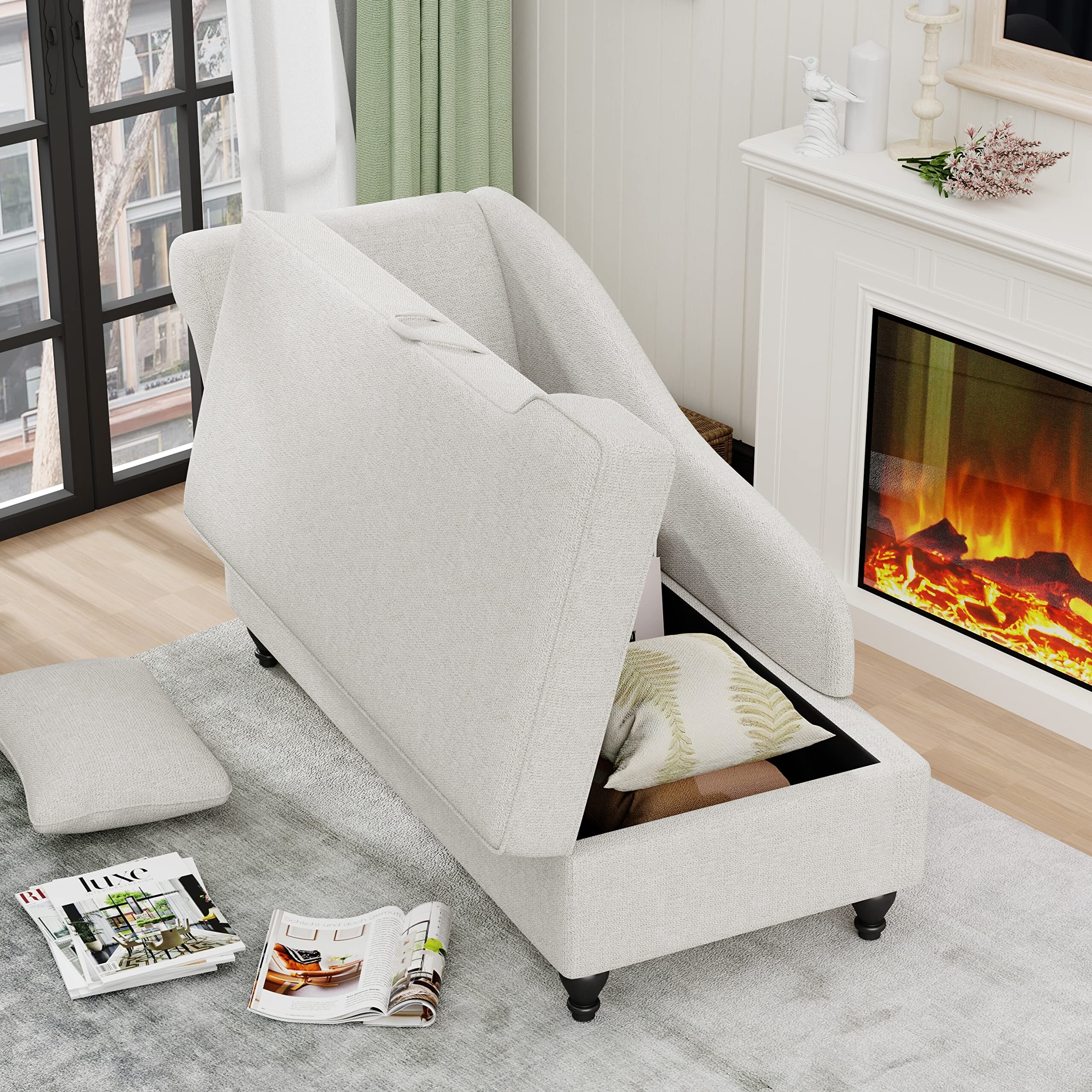 Lounge new arrivals with storage