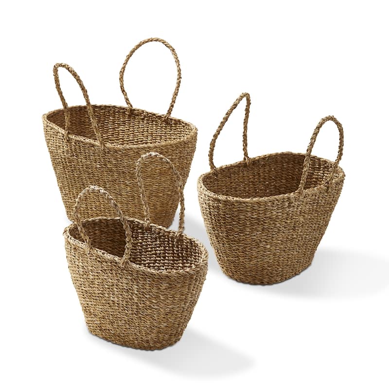 Oval Shopping Basket S/3