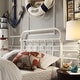 preview thumbnail 23 of 33, Giselle Victorian Iron Metal Bed by iNSPIRE Q Classic