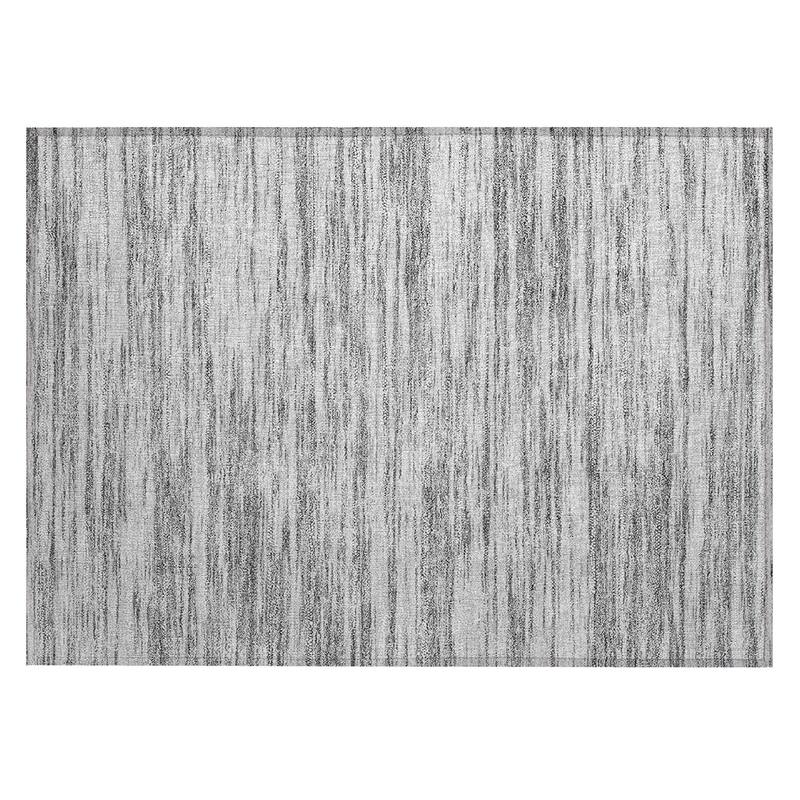 Machine Washable Indoor/ Outdoor Casual Ombre Chantille Rug