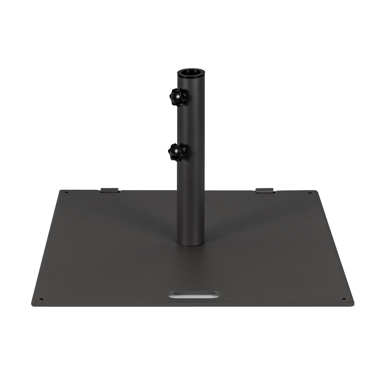 Gymax 50 LBS Patio Umbrella Base Stand 24'' Outdoor Square Market