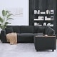 preview thumbnail 3 of 34, GDFStudio - Jackson Oversized L-Shaped Corduroy Corner Couch with Armrest Storage Black
