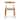 Light Natural Solid Wood Dining Elbow Chairs With Padded PU Leather or Beige Fabric Cushion Seat And Oak Frame