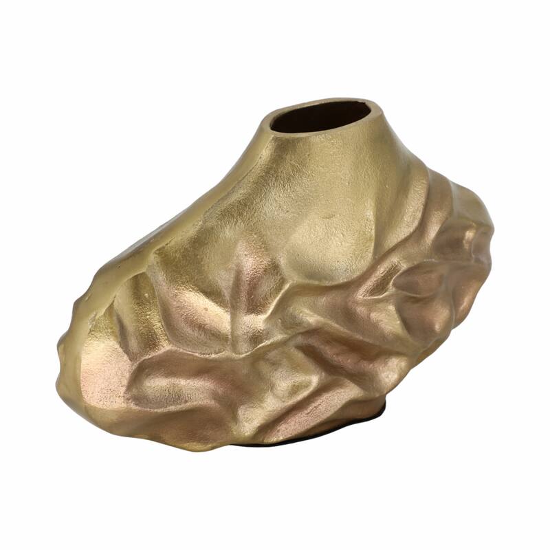 Metal Cartwright Hammered Textured Vase