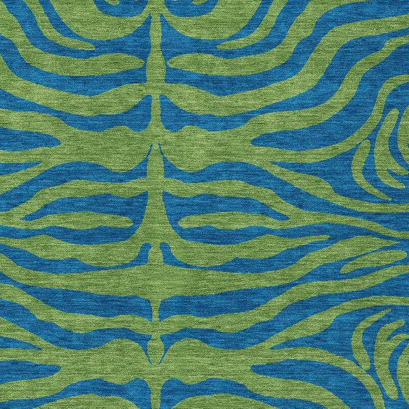 HomeRoots Animal Print Transitional Rectangle Outdoor Rug