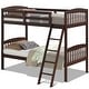 preview thumbnail 5 of 8, Costway Wood Solid Hardwood Twin Bunk Beds Detachable Safety Rail