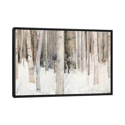 iCanvas "Warm Winter Light III" by Julia Purinton Framed Canvas Print