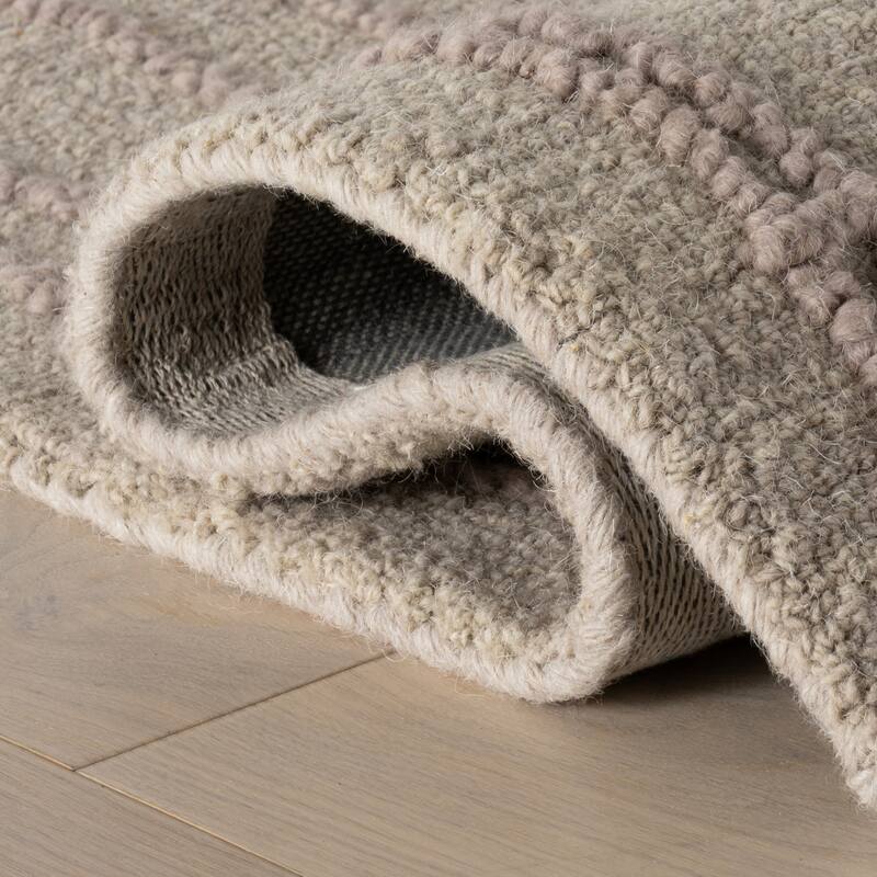 Nuloom Cassiane Bohemian Striped Wool Area Rug