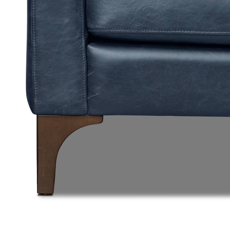 Poly & Bark Sorrento Sectional - Genuine Italian Leather