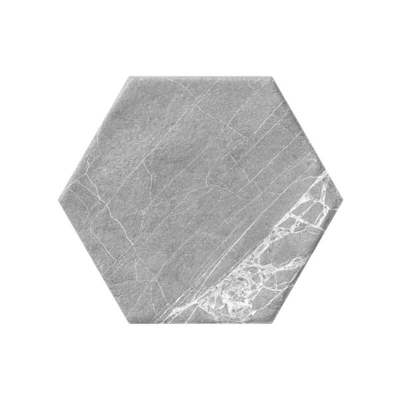 The Tile Life Cadiz 8x9 Grey Porcelain Floor & Wall Tile