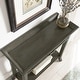 preview thumbnail 6 of 6, Leick Home Traditional Tray Edge Console Hall Stand