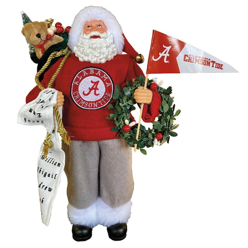 12" Alabama Proud Santa