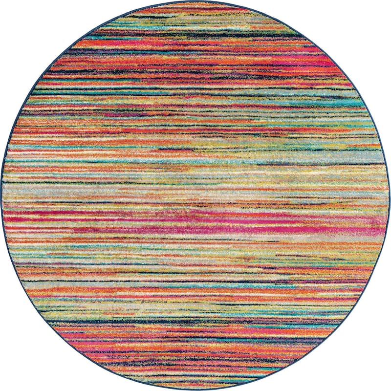Contemporary Chorisia Collection Area Rug
