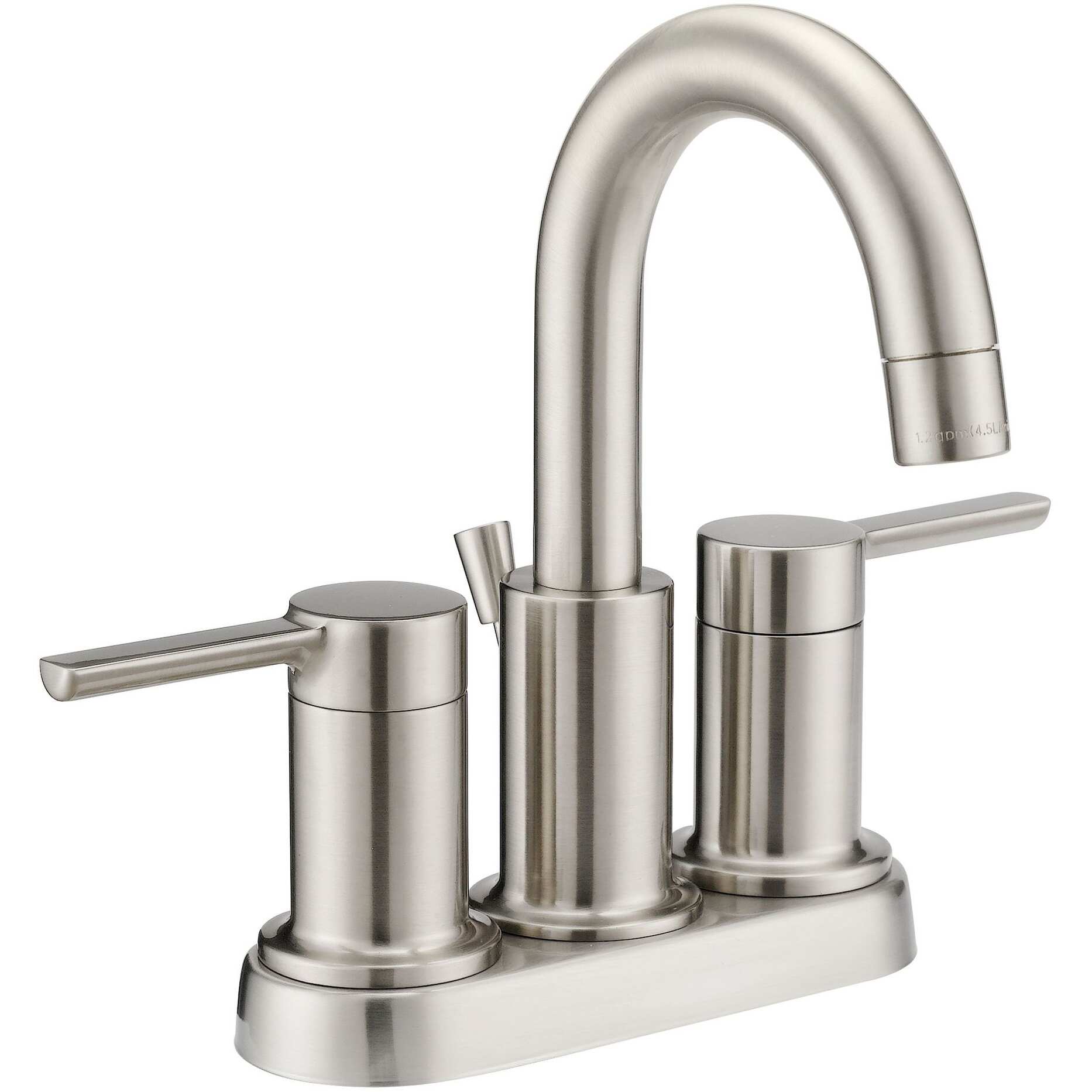Shop Proflo Pfwscm2m116 1 2 Gpm Centerset Bathroom Faucet With Pop Up Drain Overstock 30575101
