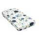 preview thumbnail 3 of 4, Sweet Jojo Designs Blush Pink Blue Boho Floral Girl Satin Fitted Crib Sheet Navy Grey Bohemian Farmhouse Shabby Chic Watercolor
