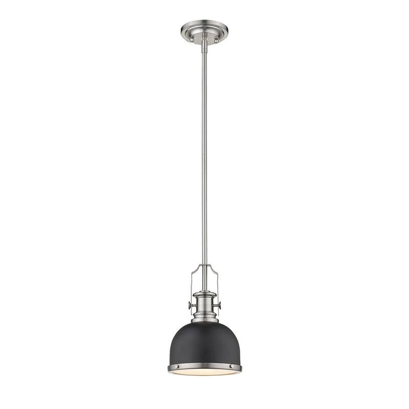 Z-Lite Melange Single Light 8" Wide Pendant