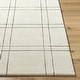preview thumbnail 3 of 28, Keshaun Casual Solid Color Wool Area Rug