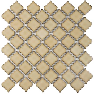 Merola Tile Hudson Tangier Caffe 12-3/8" x 12-3/8" Porcelain Floor and Wall Tile