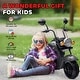 preview thumbnail 16 of 16, Qaba Electric Motorcycle for Kids, 3 Wheel 6V Battery Powered Motorbike w/ Headlights, Music, Forward & Reverse
