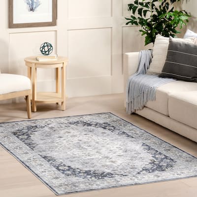 Nuloom Casey Persian SplashGuard Machine Washable Area Rug