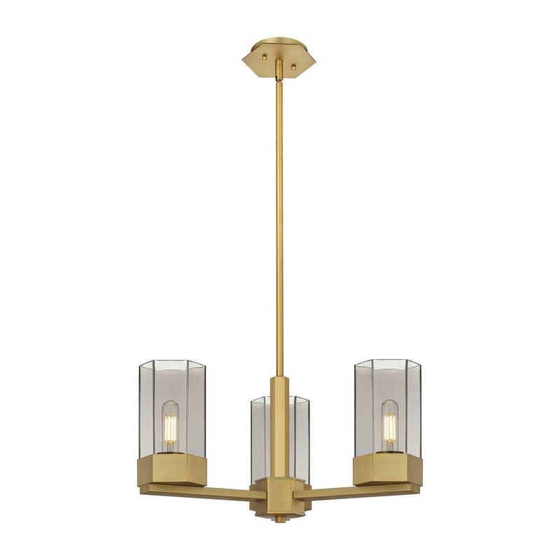 Innovations Lighting Claverack - 3 Light 9" Stem Hung Pendant