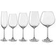 preview thumbnail 2 of 1, Viola Burgundy Wine Glass 19oz (Set of 6)