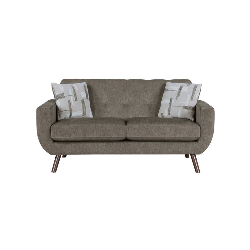 Celosia 2-Piece Microfiber Living Room Sofa Set