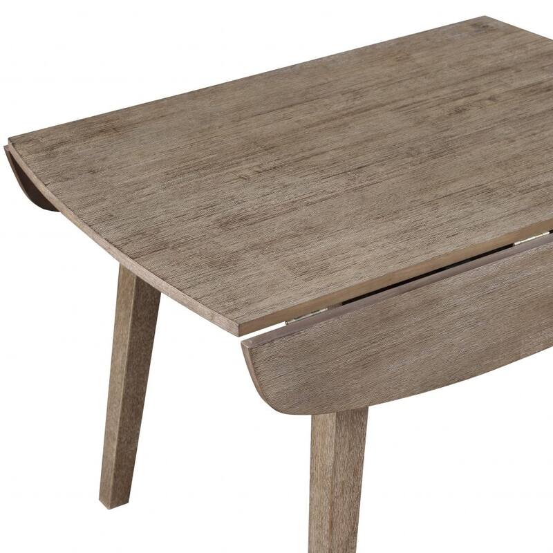 Boulder 3-Piece Dining Set - Barnwood Wire-Brush