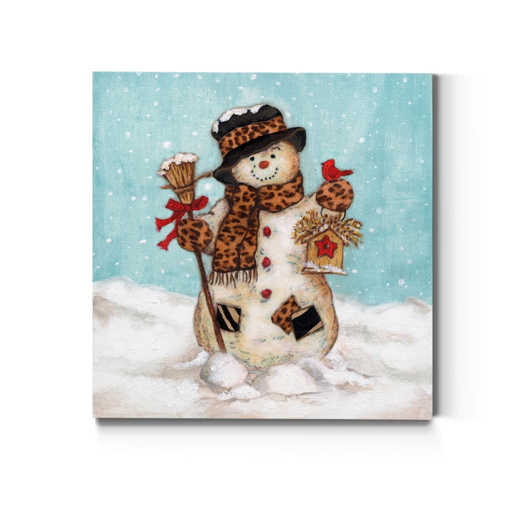 Snowman-Premium Gallery Wrapped Canvas - Ready to Hang