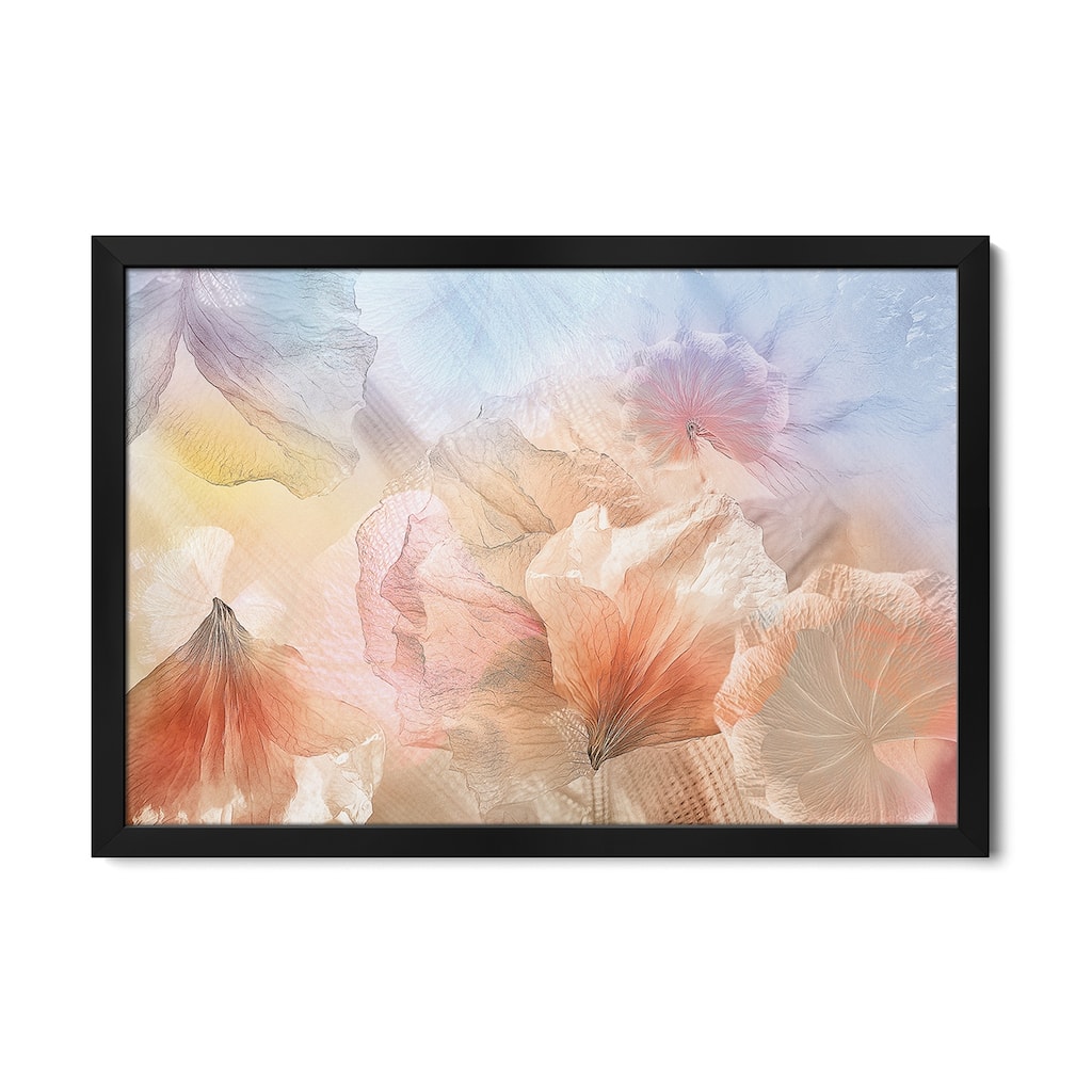 Ethereal Flowers Premium Framed Poster by Ludmila Shumilova