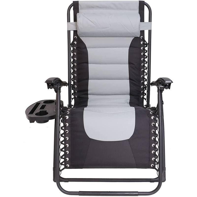 Outdoor Pool Patio Beach Yard Garden Oversized Padded Zero Gravity Chair