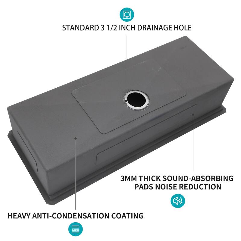 Undermount 16 Gauge Single Bowl Stainless Steel Kitchen Sink in Brushed Nickel