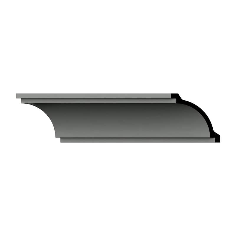 4 3/4"H x 4 3/4"P x 6 5/8"F x 94 1/2"L Graham Crown Moulding - 1-Pack