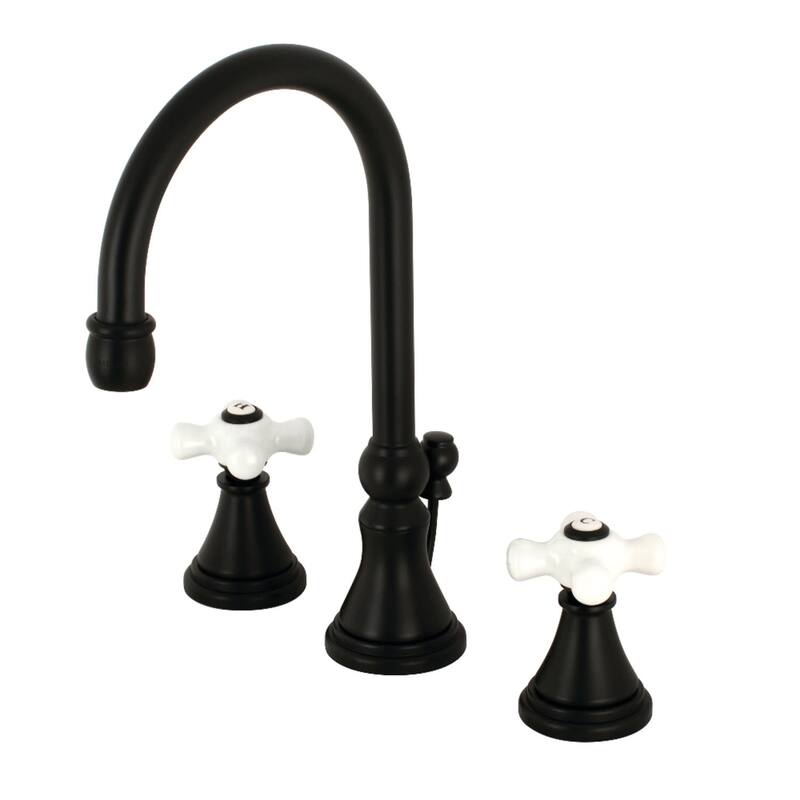 Kingston Brass Governor 1.2 GPM Deck Mounted Bathroom Faucet with